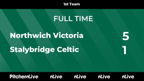 Northwich Vics 5 Stalybridge Celtic 1