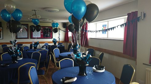 Pre match lunch 8th December 2018