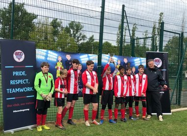Bury Rangers U13's Blacks Beat Welwyn Garden City