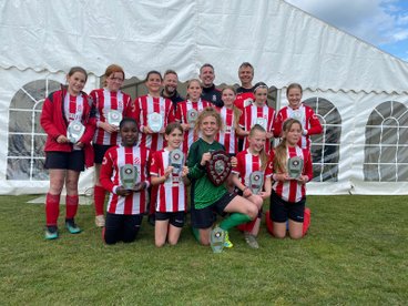 Under 12s Girls Drive On To Win The Shield