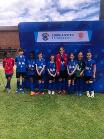 Under 10 Lions Girls - Cup Runners Up