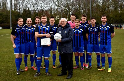 First Team overcome Caister to make it eight league wins in a row.