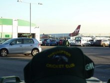 Jan 26 "Cap escapes Burnsey's clutches"