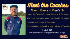 Gavin Byers - Mens 1's Coach