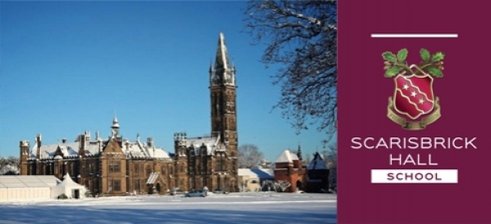 SCARISBRICK HALL SCHOOL, BETWIXT SOUTHPORT & ORMSKIRK