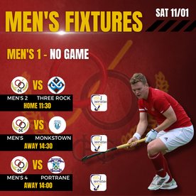 Men's Fixtures 11/01