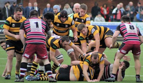 STAFFORD 1ST XV vs TAMWORTH 1ST XV. 16TH NOVEMBER 2019. LEAGUE MATCH.