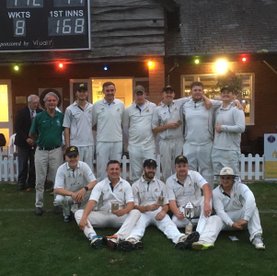 Finchampstead CC Midweek team win Aylward Cup