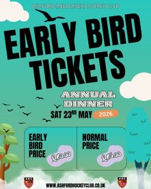 EARLY BIRD OFFER - Annual Dinner 2026 - Save the date!