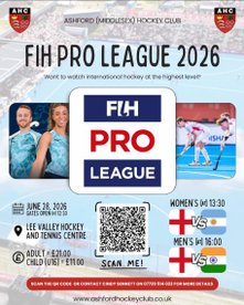 FIH Pro-League Tickets - AHC Day Out !