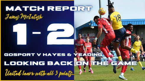 Match Report - BORO’ Rue Missed Opportunity