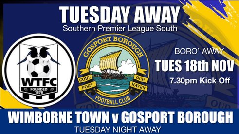 Next Up - Tuesday Night (18th) - 7.30pm Kick Off