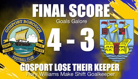 Final Score - Gosport Come Back And Hold On