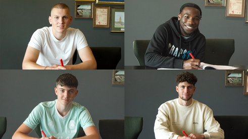 U23s quartet boost United ranks