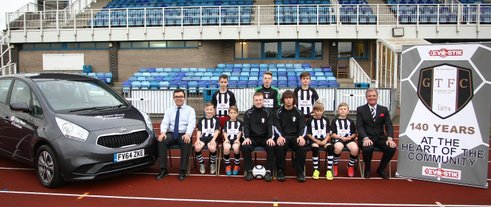 Victor Wood Kia Support Grantham Town U13’s