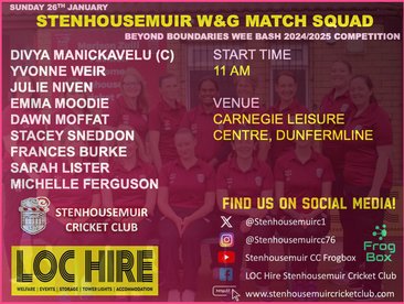 First W&G game of 2025!