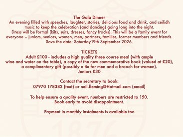 Stenhousemuir CC Sesquicentenary News