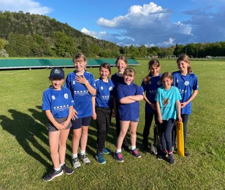 Girls cricket team win inaugural match