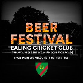Ealing CC Beer Festival