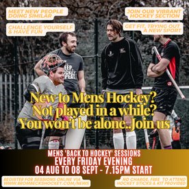 Men's 'Back to Hockey' sessions