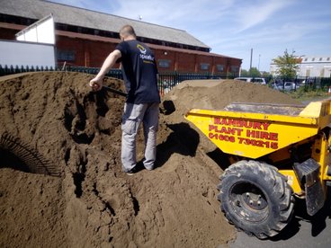 Summer Work on Pitch