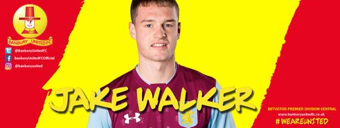 Defender Jake Walker joins the Puritans on loan from Villa