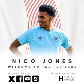 Nico Jones joins the Puritans