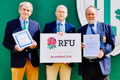 London Irish Amateur RFC awarded RFU Accreditation