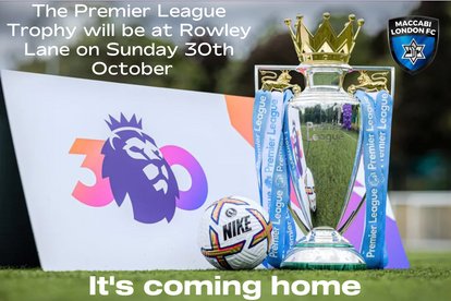Premier League Trophy Comes to Rowley Lane