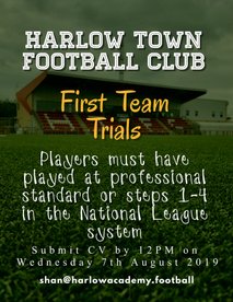 First Team Trials
