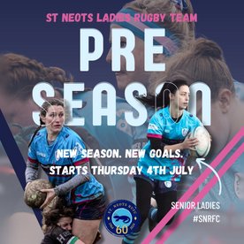 St Neots Ladies Rugby Pre-Season Kicks-Off Next Week