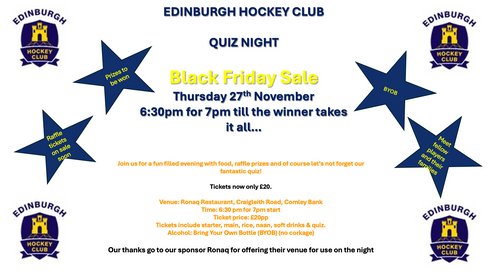 Black Friday ticket sale