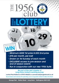 The 1956 Club Bonus Ball draw: March's Winners!