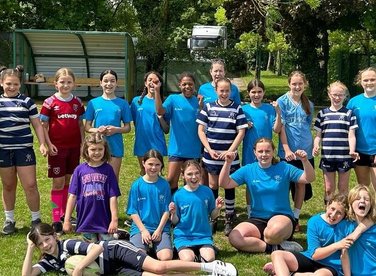 Combe Girls Love Rugby Camp launches