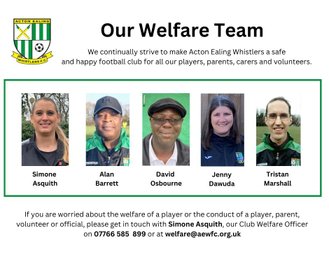 Our Welfare Team