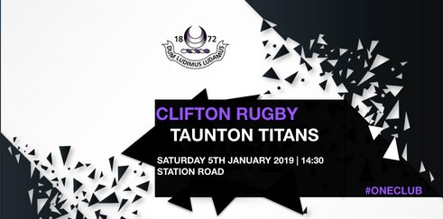 Clifton name team to face Taunton Titans