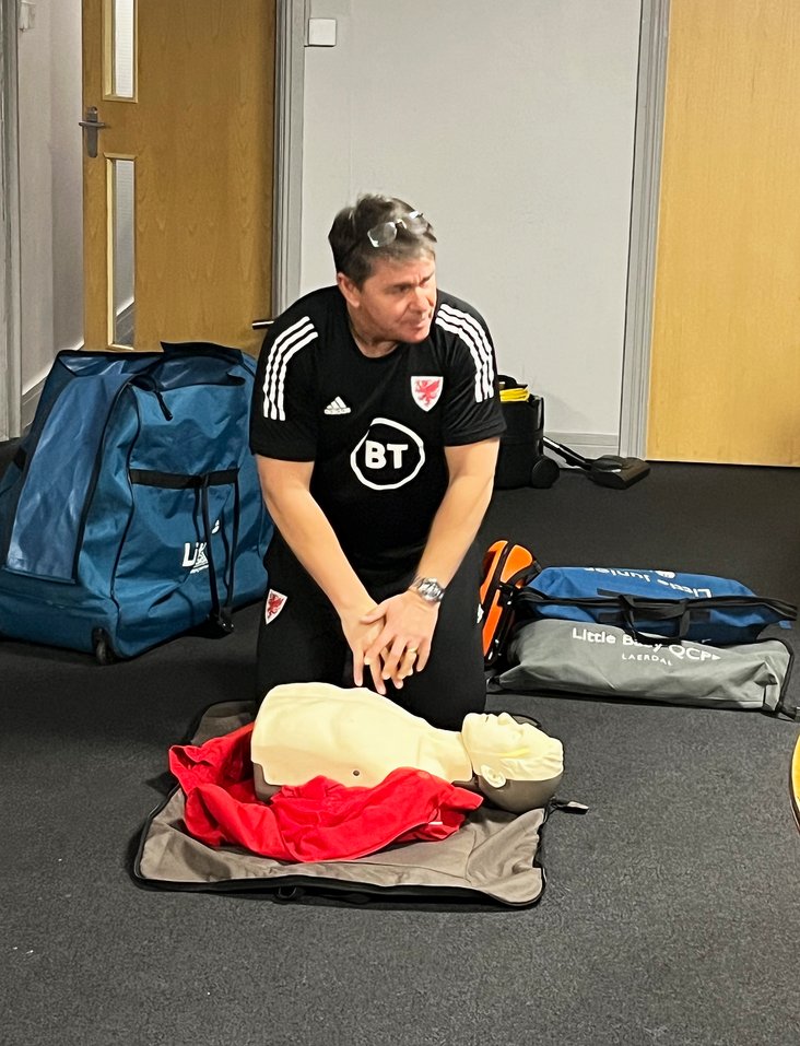 Andy Lindley, Lead Educator at the FAW Medical Dept