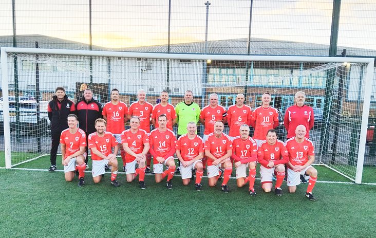 Wales o55 squad v England Jan 2026