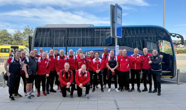 Wales o60s squad, La Manga 2026
