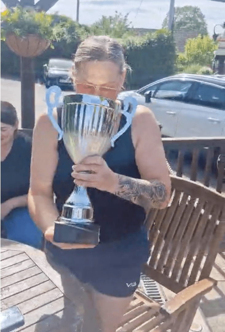 Cardiff Accies - Women's Vets League winner's 2025-26 celebrate 3