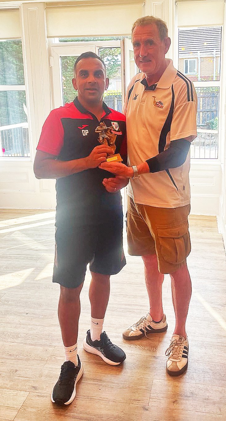 Del Patel, Wales MoM v England o45s, Colliers Park 2026