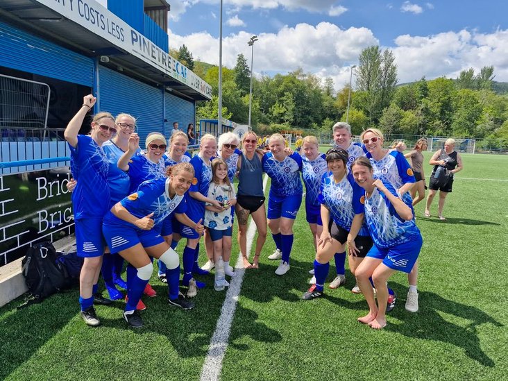 Cardiff Accies squad, winners Ladies tournament 2026 