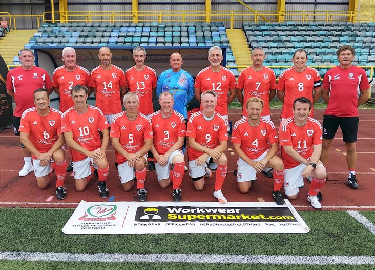 Wales o55s Squad v Bangladesh, August 2026