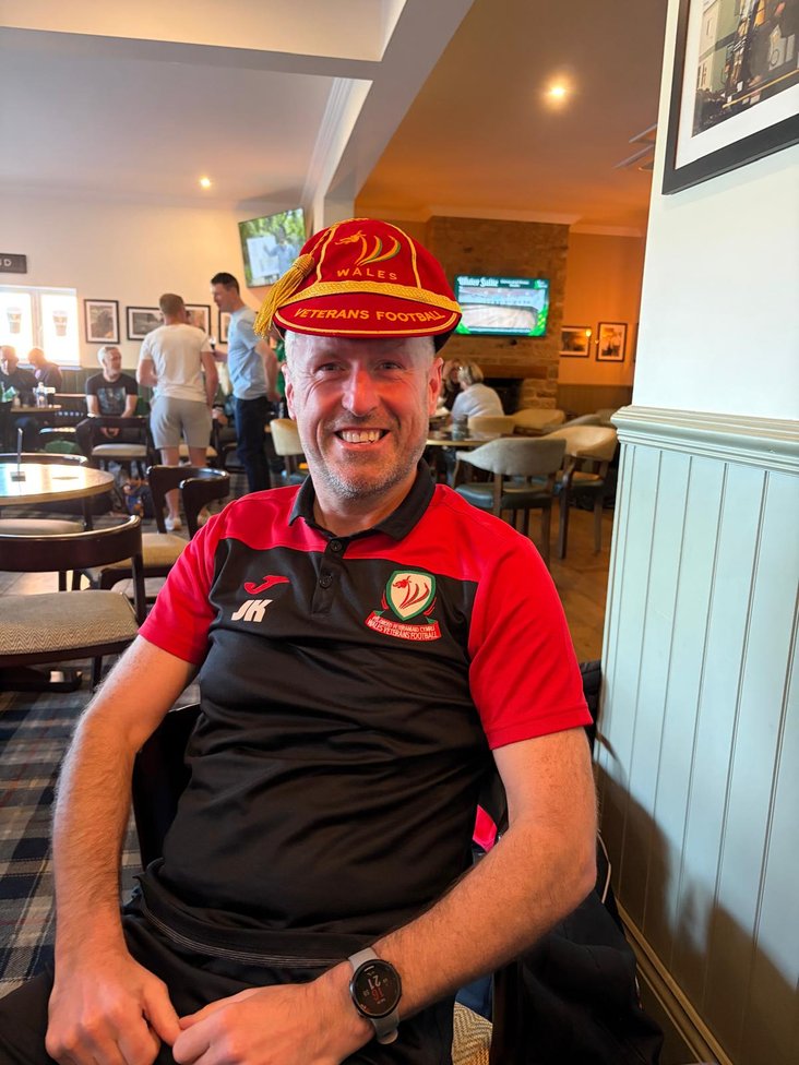 Rhydymwyn's John Kenworthy receives Welsh cap - Sept 2026