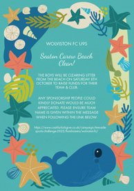 U9s Plan Sponsored Litter Pick