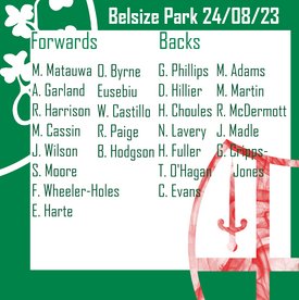 London Irish WIld Geese vs Belsize Park