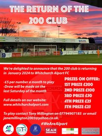 THE RETURN OF THE 200 CLUB