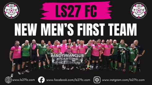 LS27 Football Club Announces Men's First Team Plans
