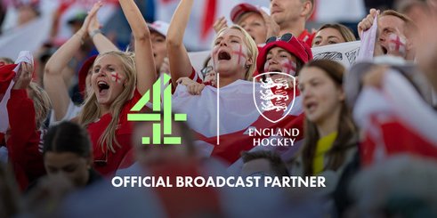 Channel 4 new official broadcast partner with England Hockey
