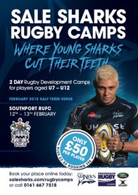 SALE SHARKS FEBRUARY RUGBY CAMP